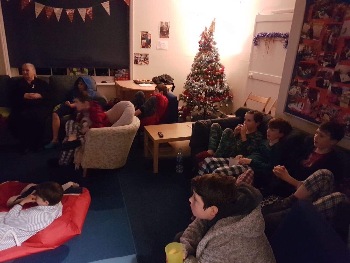 PrebendalBoard's tweet photo. Before (hot chocolate) and after (movie) the first Carol Service of the week #ChoristerLife #ChoirWeek #ThursdayFun https://t.co/asx8YMHVKq