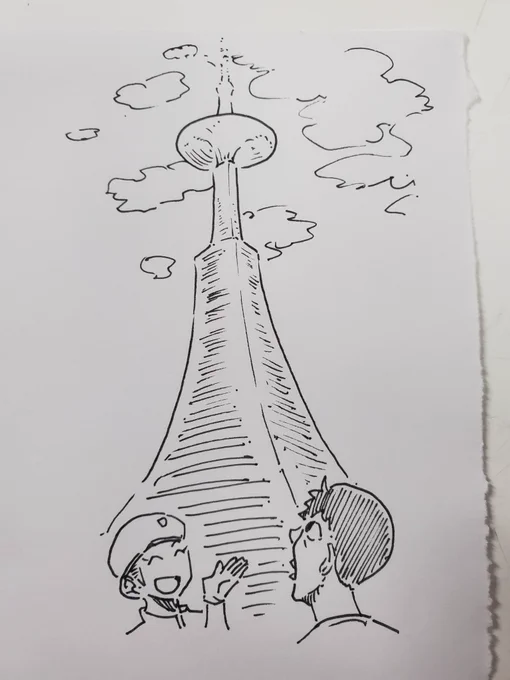 では今からこの1873階建てのビルをのぼりまーす 