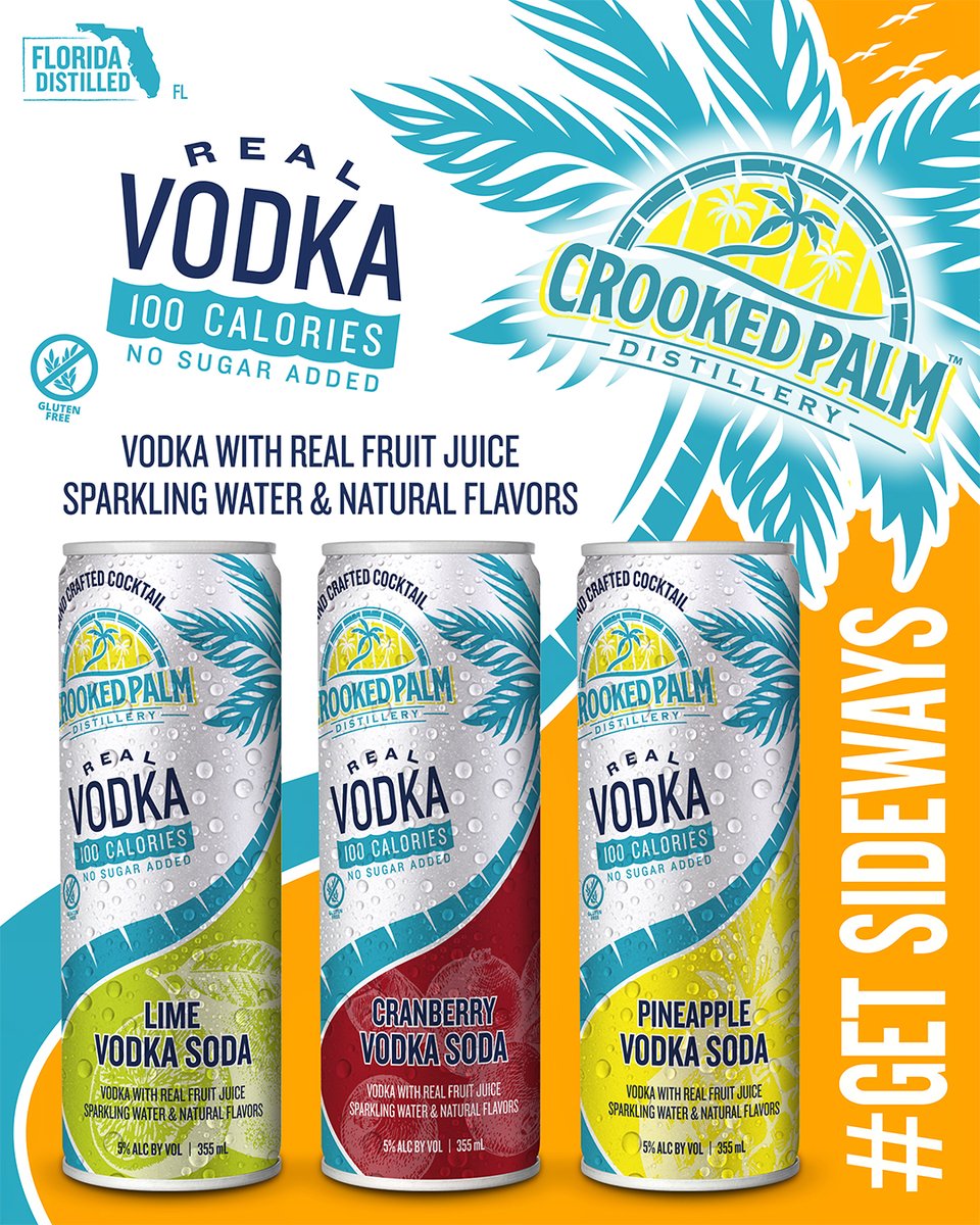 IslamoradaBeer's tweet photo. Happy to announce that we will be launching our newest Islamorada Beverages line, Crooked Palm. #getsideways
Make sure you follow us on @Crookedpalm on FB and @crooked_palm on Insta!! https://t.co/Cdel1t4NsE