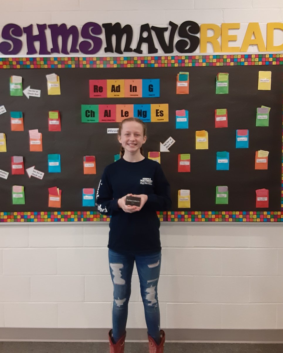 LibraryShms's tweet photo. Congratulations to our @SHMSMavericks #SHMSMavsRead reading challenge winners for the fall semester. $20 gift cards for a few of our favorite things. #ReadingIsElemental https://t.co/DoTmDJOjnh