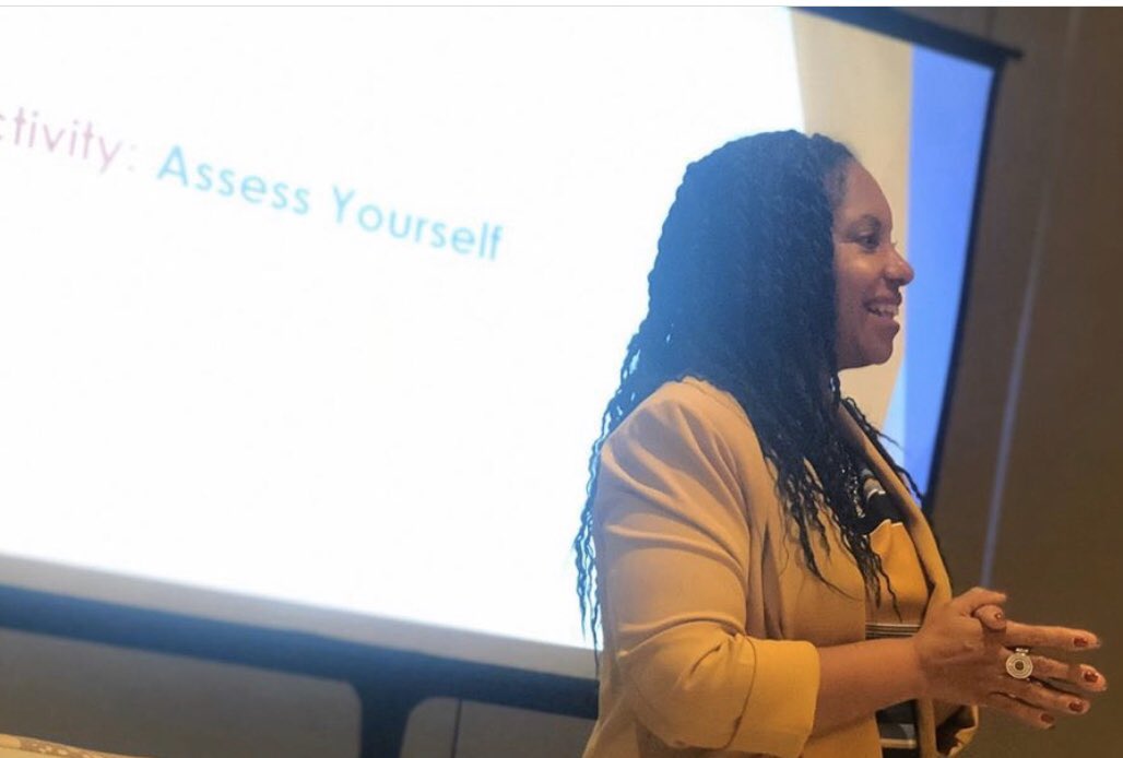 NAAAHR_ATL's tweet photo. We see you Sheree!๐๐ฟ๐๐ฟ๐๐ฟ
.
Current member and former Sr. VP Board of Directorโs Member, Sheree Knowles of @hrksllc facilitated three (3)Concurrent Sessions during the CSPA Conference in Savannah, GA!
.
๐คฉ๐ฅ
.
#NAAAHRATL #HRGetConnected #Atlanta #conference #speaker #hr #CSPA2019 https://t.co/jNss3tFKzU