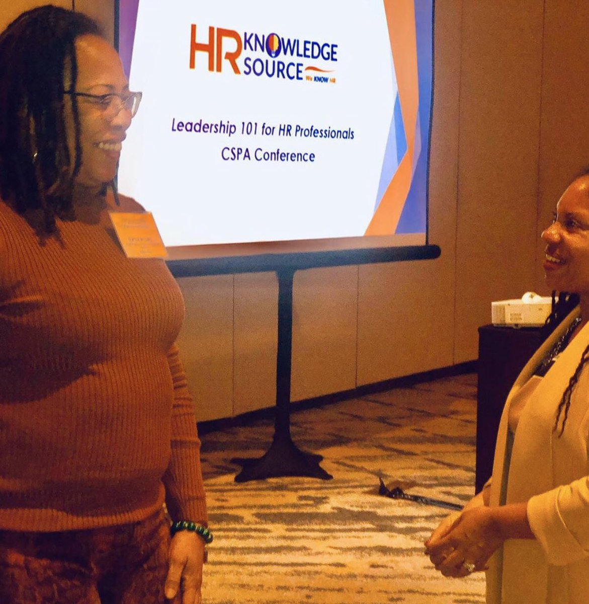 NAAAHR_ATL's tweet photo. We see you Sheree!๐๐ฟ๐๐ฟ๐๐ฟ
.
Current member and former Sr. VP Board of Directorโs Member, Sheree Knowles of @hrksllc facilitated three (3)Concurrent Sessions during the CSPA Conference in Savannah, GA!
.
๐คฉ๐ฅ
.
#NAAAHRATL #HRGetConnected #Atlanta #conference #speaker #hr #CSPA2019 https://t.co/jNss3tFKzU