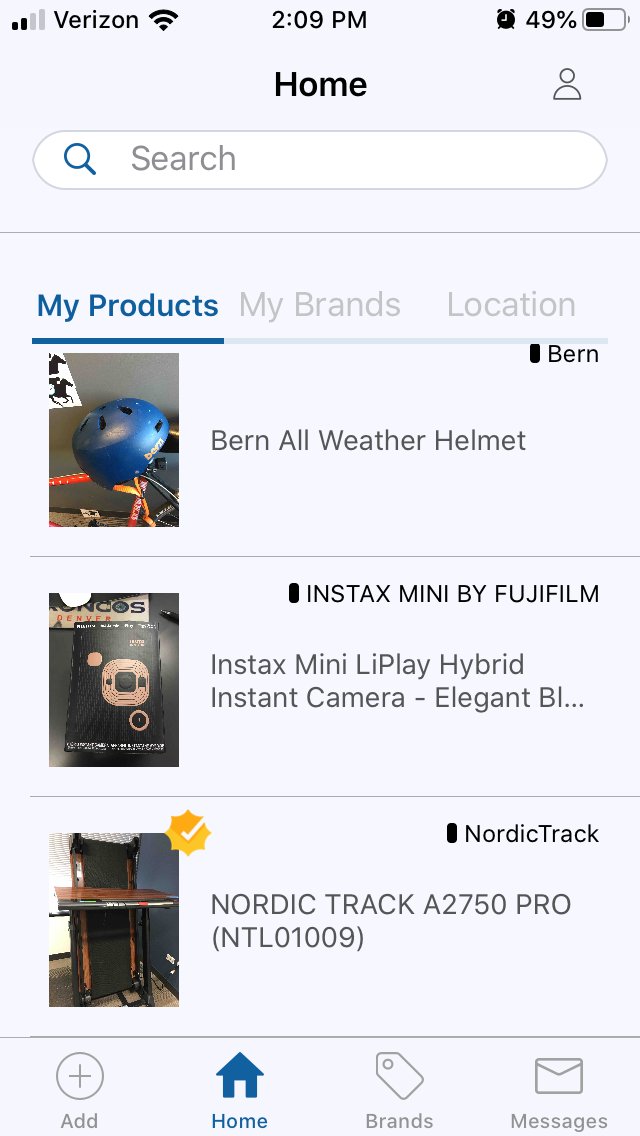 RegisterApp's tweet photo. Register more of what you own with #RegisterApp. Home appliances, electronics, fitness equipment, tools, and much more! #iOSapp #digitalinventory #getorganized https://t.co/LoW5zAjqJu