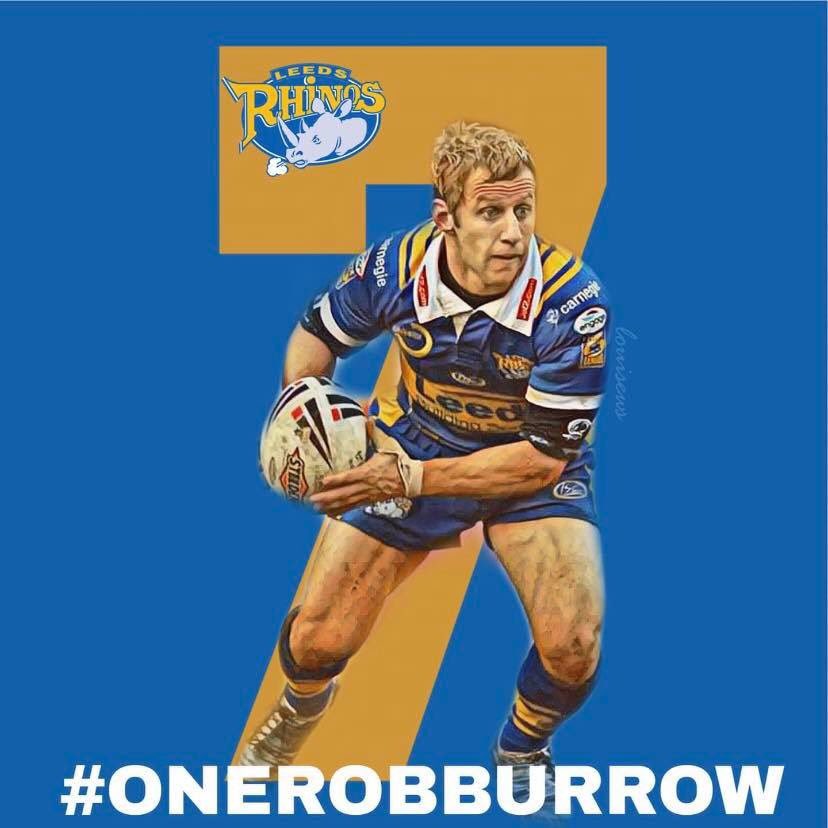 There is and will only ever be one @Rob7Burrow. The #rugbyleaguefamily loves you.