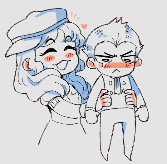 Look how adorable he is ! 

Art credits to: seiishindraws 
On tumblr 

<a href="/fighterCaspar/">Caspar von Bergliez</a> <a href="/C00chieDefender/">moving accounts!</a> @vonburglaries <a href="/BR4WLLING/">Caspar.</a> @vonsparkliez @CasVonBergliez