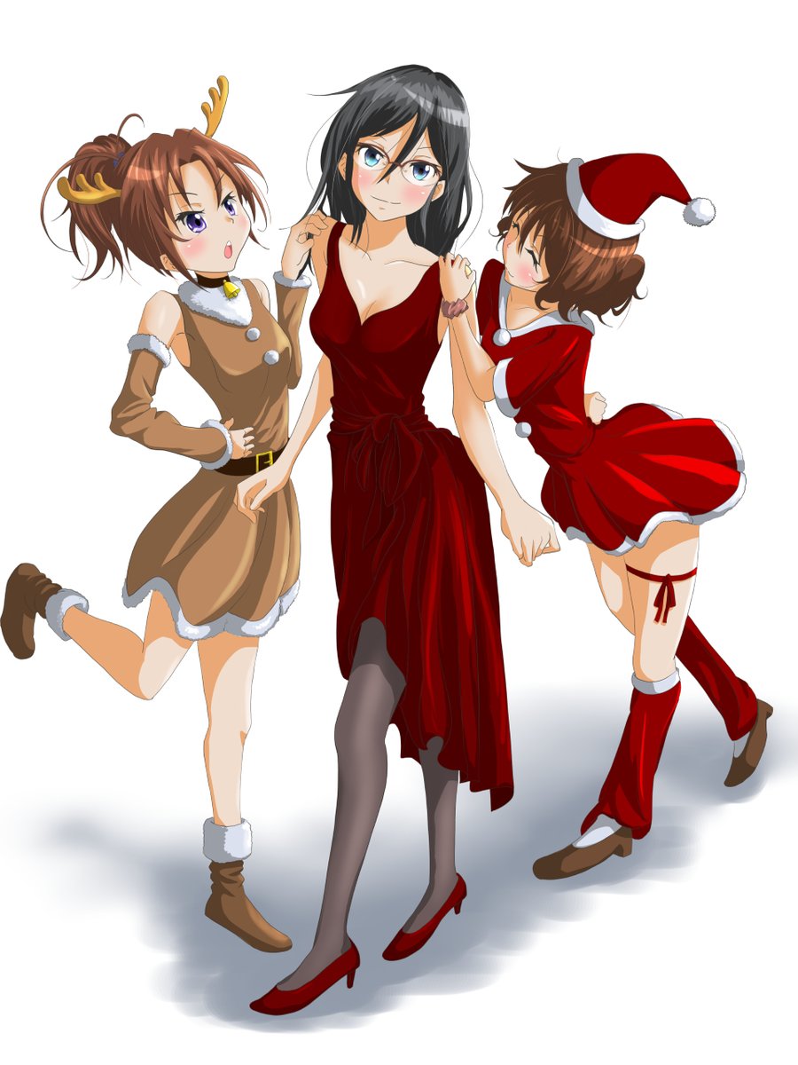 ユーフォパートの3人 あすか先輩と夏紀先輩と久美子 響けユーフォニアム 田 ともりつかさのイラスト