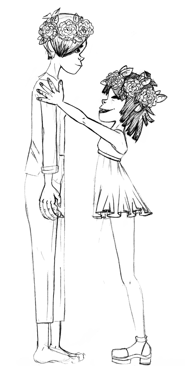 skyphoenixbloom's tweet photo. Assorted pencil sketches of Noodle and Stu…
#gorillaz #2nu #stoodle https://t.co/W6ramMl3pz