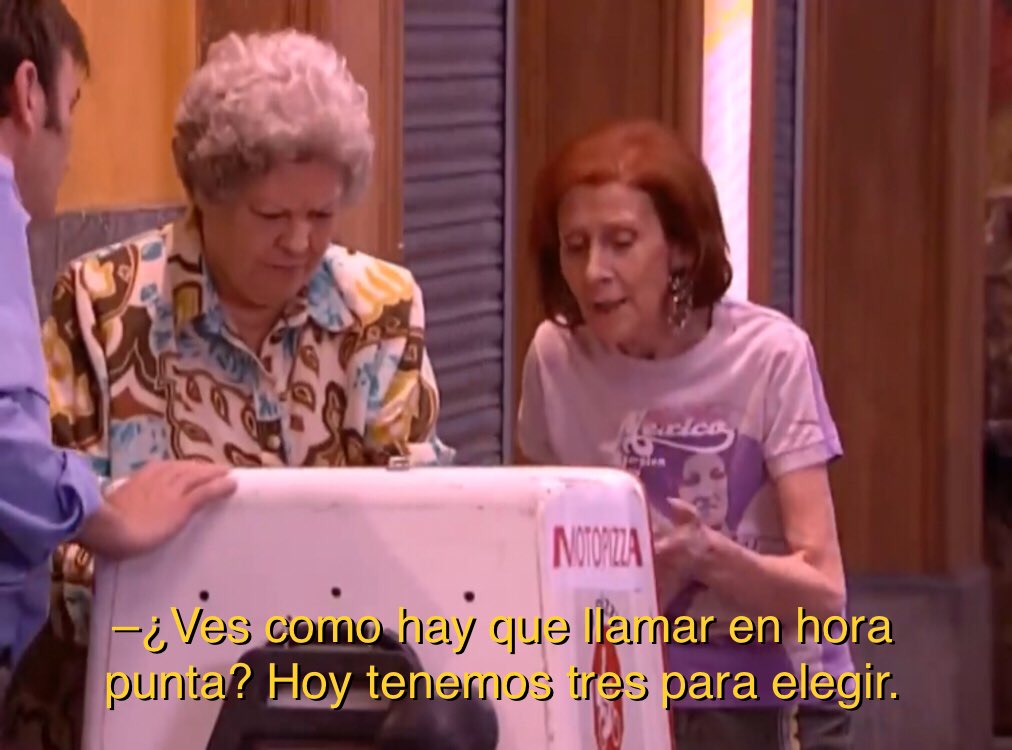 aquí no hay quien viva out of context tweet media