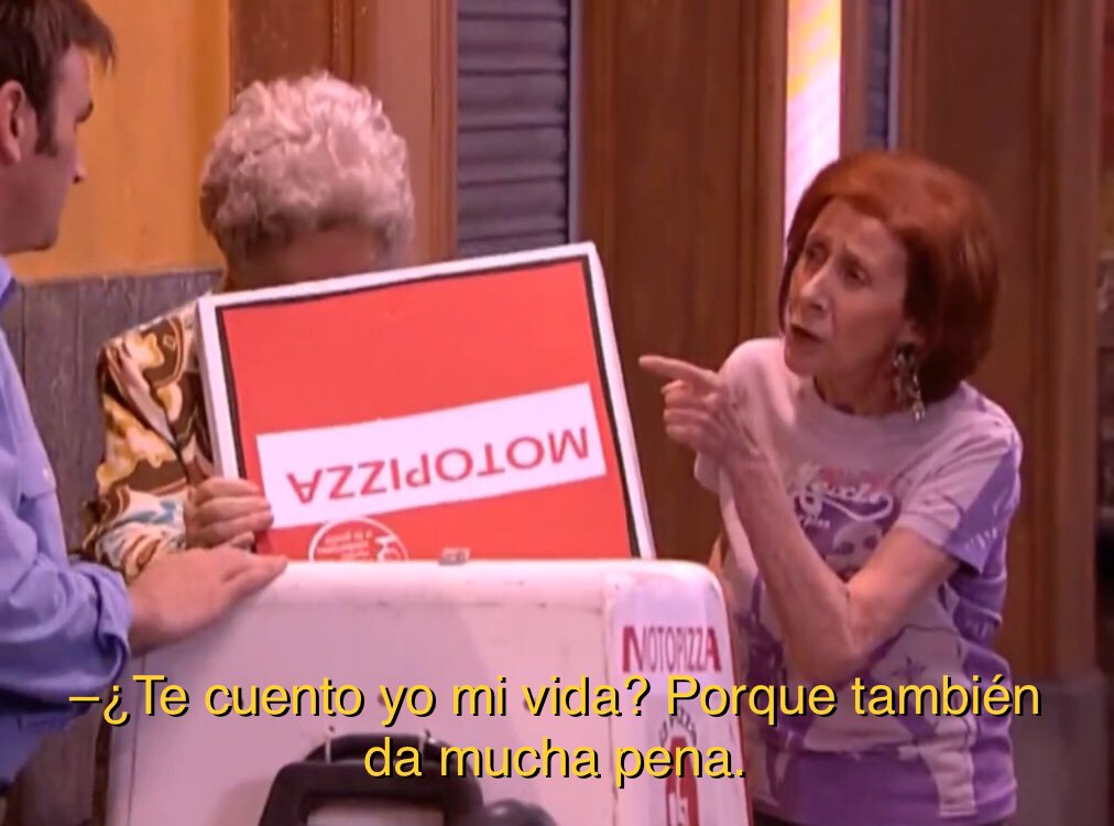 aquí no hay quien viva out of context tweet media
