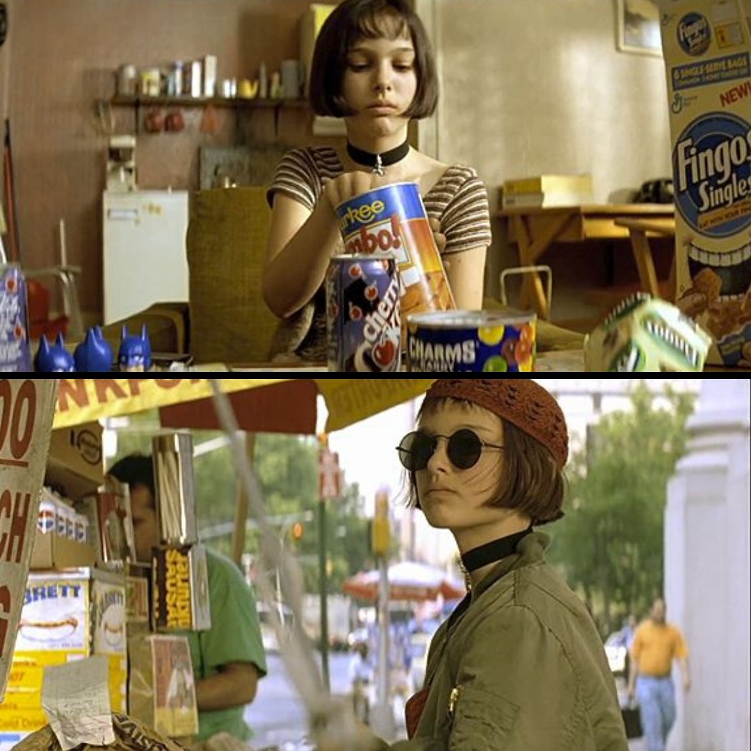 #TBTCinexArt - <a href="/natalieportman/">Natalie Portman</a> interpretando a la pequeña #Malthilda en #León (1994)