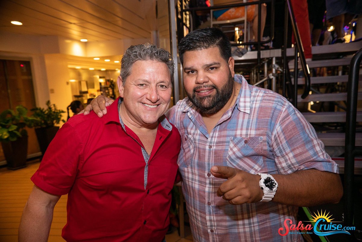 salsacruise's tweet photo. Red Hot Night with the #SalsaFam was an absolute blast! There was incredible dancing, a performance by headliner @grupogale, magic by @CMMAGIC, and comedy by @MarkVieraComedy! The heat was in the air on the pool deck and we felt the fire 😍🔥who’s ready for Salsa Cruise 2020?! https://t.co/QXJMJh0zKZ