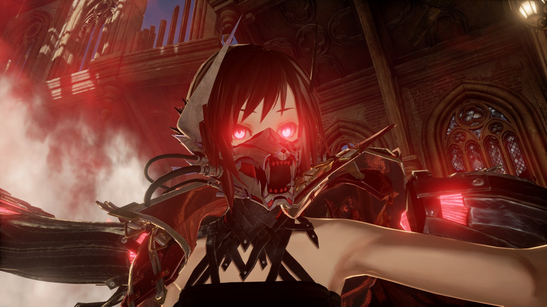 Darkblood Anime Demon Code Vein All 4 Blood Veil Masks Orge Stinger Hounds And Ivy Looks I Caught It Fast