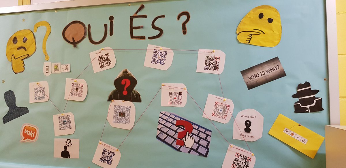 silviahr8's tweet photo. Hoy nueva experiencia con el grupo de 1ESO.. y el breakout ¿Quién soy? / Qui és?/ Who is who?#  😎.Enlace por si alguien se atreve 😛 https://t.co/l9KTxFTu7v