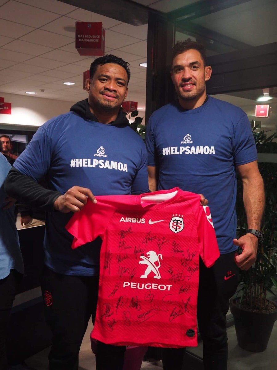PLEASE RT

#HelpSamoa Fund 🇼🇸 MEMORABILIA AUCTION 🇼🇸
In aid of victims of the Samoa measles epidemic

➡️SIGNED Toulouse Jersey (Home): ebay.co.uk/itm/1932641732…

➡️SIGNED Toulouse Jersey (Away): ebay.co.uk/itm/1932641766…

➡️SIGNED 1999 Manu Samoa Jersey: ebay.co.uk/itm/1932642069…