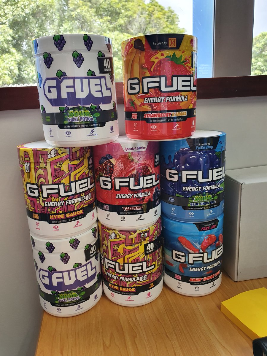 DmanRL's tweet image. Restocked......Shot @GFuelEnergy