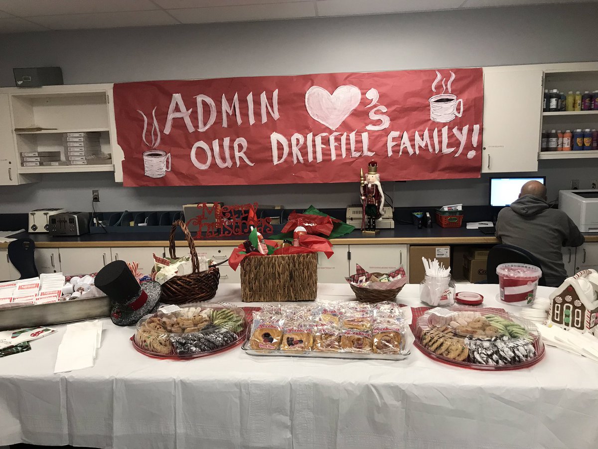 driffillrams's tweet photo. Hot chocolate bar and sweets for the best staff around! https://t.co/ImDVVfuzpA