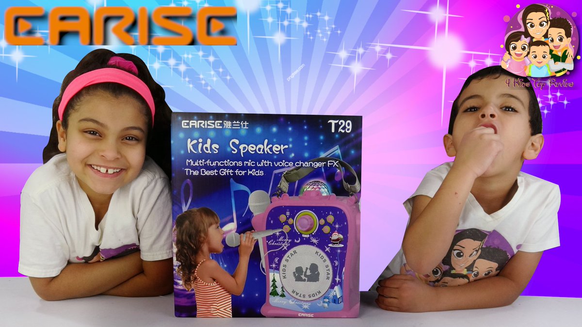 4KidsToyReview's tweet photo. Check out our new video:
https://t.co/WP50fHZyy5

Thank you so much @EARISE for sending us this amazing kids Mic Voice Changer for free. You can find it on @amazon here 👉👉 
https://t.co/n3iMIoLVmo https://t.co/RImeQKAEf6