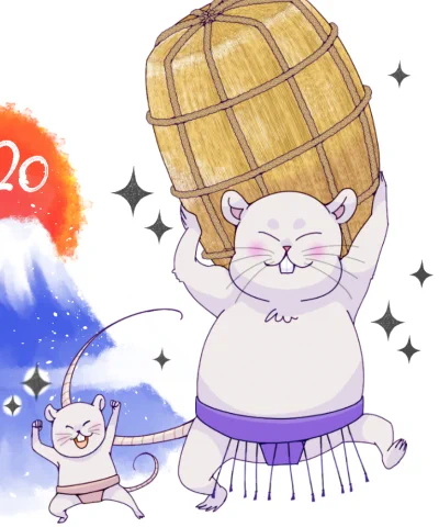 今年も人畜無害な実家の年賀状絵を描きますた(ねず山ねず太郎と米俵)
過去の年賀絵(迦陵頻伽)と(馬鳴)です。どれもこれも仏教に纏わる絵なのですが依頼してくる兄のメール文面は至ってクソヲタのそれなのでそろそろクソヲタ全開のお坊さんだよォ❤️っていう年賀ハガキでもいいのでは 
