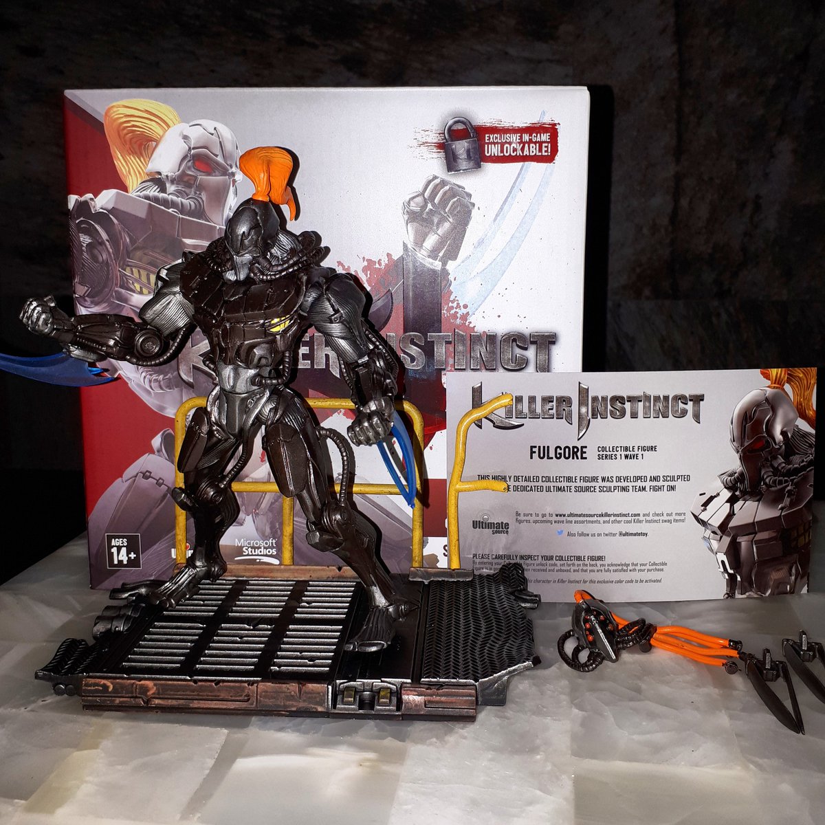 defthead's tweet photo. Figura de Fulgore de KI por Ultimate Source
_______
#fulgore #killerinstinct #ki #figure #collectiblefigure #ultimatesource #microsoftstudios #doublehelix #jago #hisako #sabrewulf #shadowjago #spinal #retro #retrogaming #retrogame_feature #irongalaxy #fightinggame #xbox #xone https://t.co/j1tmufeoUo