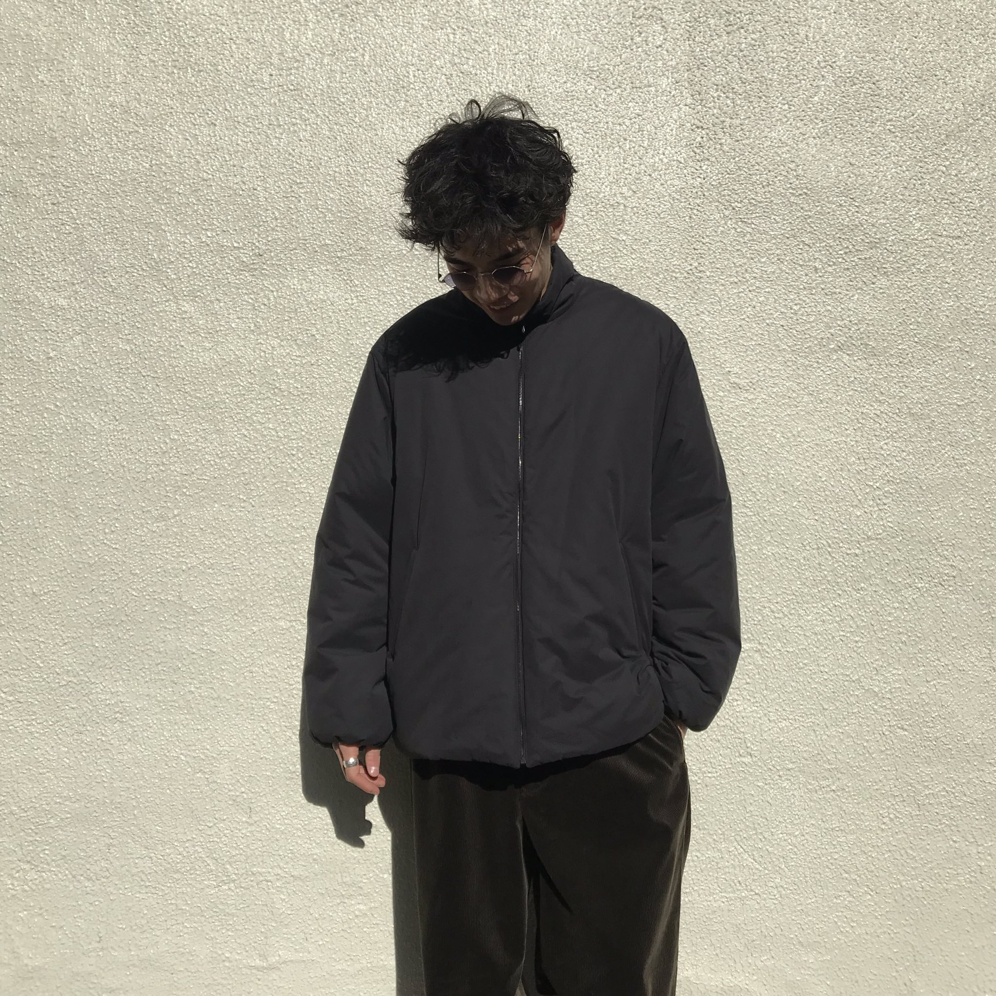 人気ブランド ジャケット comoli Black - インサレーション