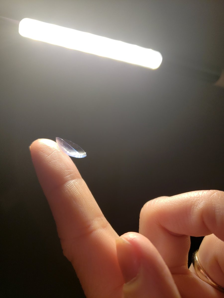 We associate convexity/concavity with shapes of things - a geometric feature of objects.Like, today I tried on contacts for the first time, and I got so frustrated because they kept flipping from convex to concave (relative to my finger) as I was trying to put them in 2/