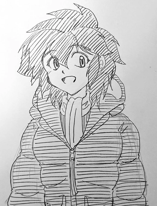 今日のお昼のお絵描き
着ぶくれかわいい
ショーコの冬コーデ
ぬくぬくだよっ♪ 
