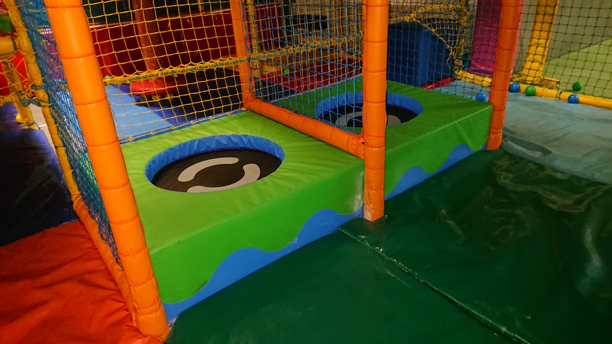 SoftPlayRepair's tweet photo. Trampoline Pods Built And Installed 😀 https://t.co/LuyqXIyMJs #softplayrepair #softplayrepairs #PCR #partyarea #childsafety #indoorplayground #sensoryplay #sensory #playareamaintenance #emergencyrepairs #emergency #softplayarea #softplay #toddlerarea #trampoline #ballpit https://t.co/l6AqYQ7ZzS