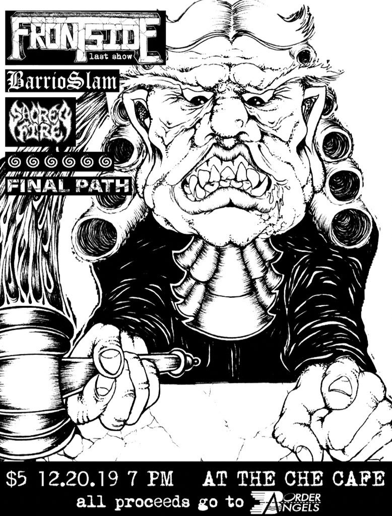 I’m sad to see them go, but more importantly, I’m incredibly proud of everything that they accomplished in the time they had together. Go see @FrontsideHC one last time tomorrow night at @TheCheCafe