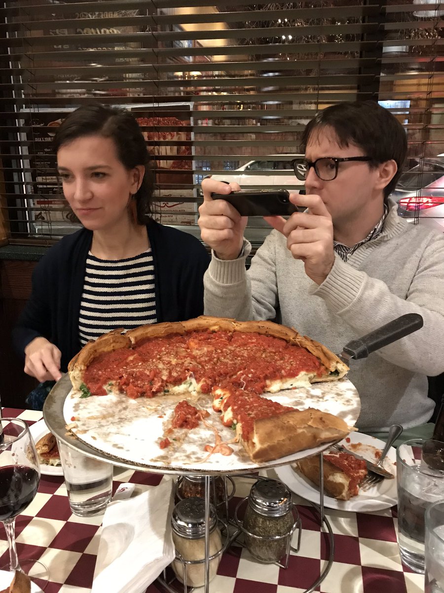 HEPfeickert's tweet photo. We did it! We ate all the pizza and saved #HFSF! :P https://t.co/Lx8j4JVpYM