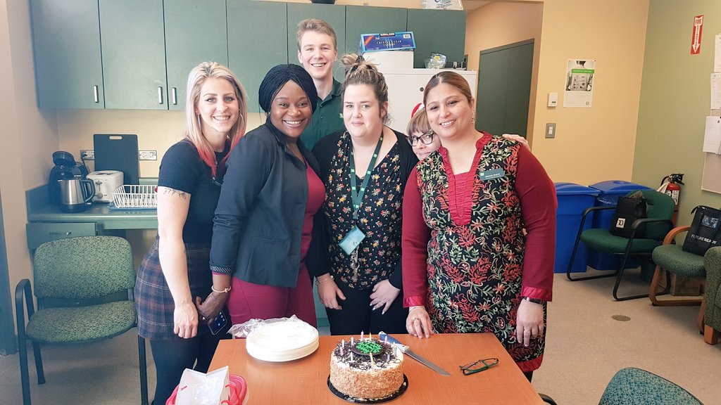 BushraManan's tweet photo. Happy birthday to Erica and Ishmeet and holiday gifts #teamklondike #Christmas #birthdaygirls https://t.co/lEnD8uNeqy
