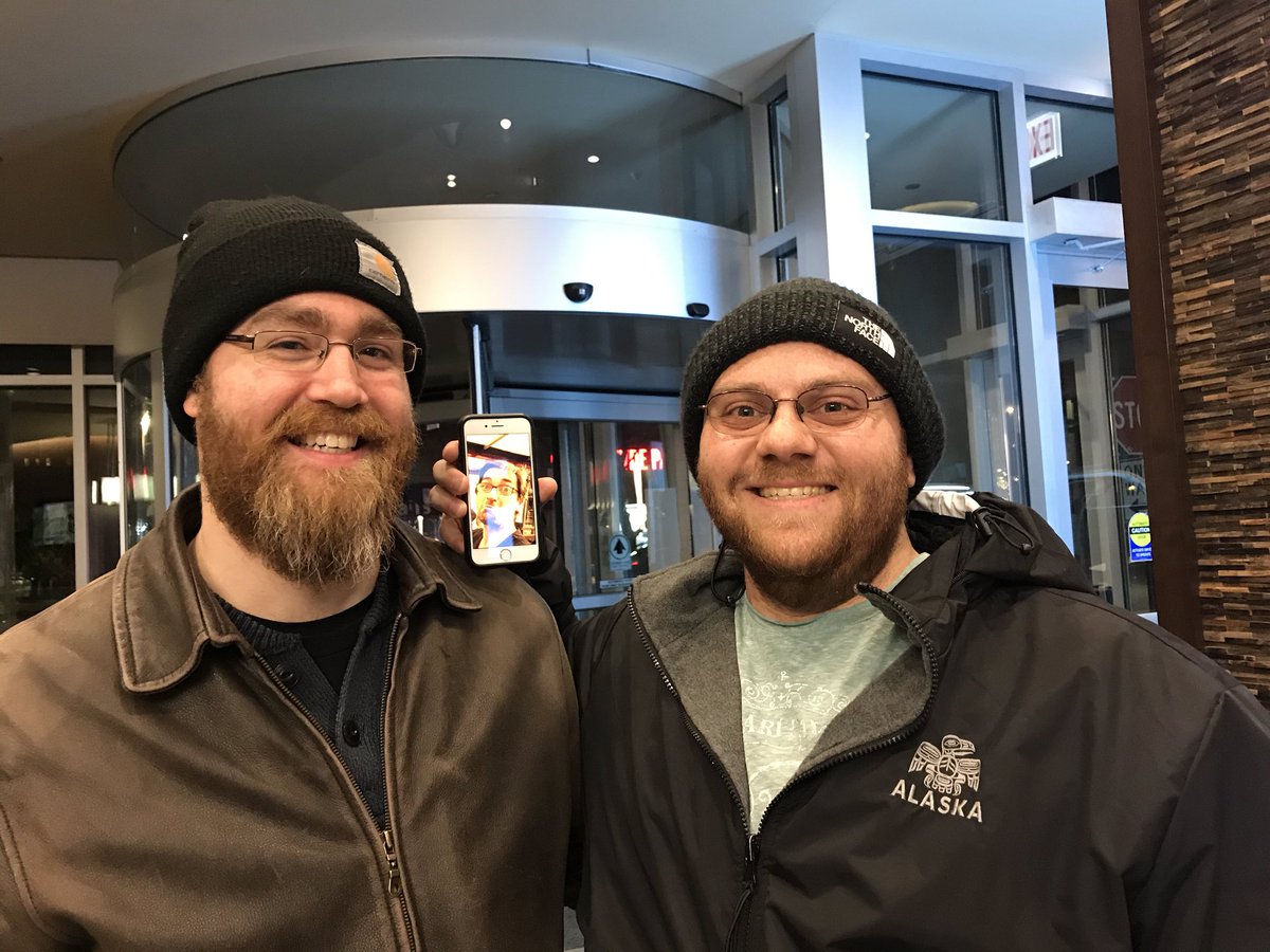 HEPfeickert's tweet photo. Fun fact: the #pyhf core dev team has never been together in the same place all at once. We make a good distributed team, but we like to enjoy any opportunity that brings at least 2 of us together. @kratsg and I got to work together this week at #HFSF2019! 👍 #SckitHEP #IRISHEP https://t.co/U6zBpyIdx0