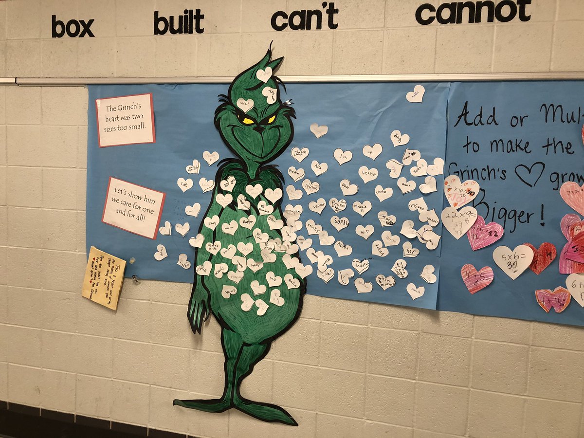 KNeutkens's tweet photo. Some Merry Math and social emotional learning ❤️ love my school! https://t.co/z03SPHTCB8