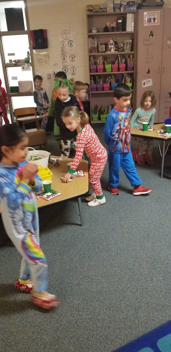 Polar Express day was amazing! One of my favorite days of the school year! Santa dropped off hot cocoa, letters  and bells. Thank you <a href="/KakiePalmer/">Kakie Palmer</a> for reading the book to Kindergarten! <a href="/HumbleISD_BBE/">Bear Branch Elem</a> <a href="/HumbleISD/">Humble ISD</a> #bethelight <a href="/MrsSiwek/">Sheryl Siwek</a>