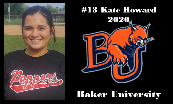 BIG News! Congrats to <a href="/KaterGator4/">Kate Howard</a> for committing to <a href="/BakerWildcatSB/">Baker University Softball</a> to pursue her athletic and academic career! Your fast hands, passion for rightcenter, and leather make this a no brainer!
#kcpepperspride
#BakerBuildsChampions