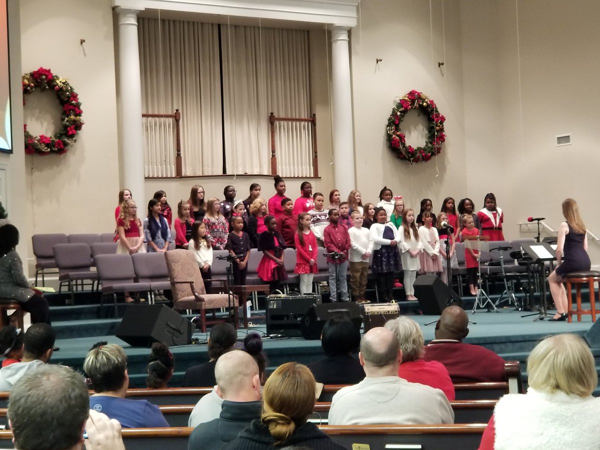 NaimaWaddy's tweet photo. Our chorus students are phenomenal! Special thanks to East Newnan Baptist Church for the use of this beautiful church! @WelchElementary  #WeAreWelch https://t.co/BnsMWZvbVR