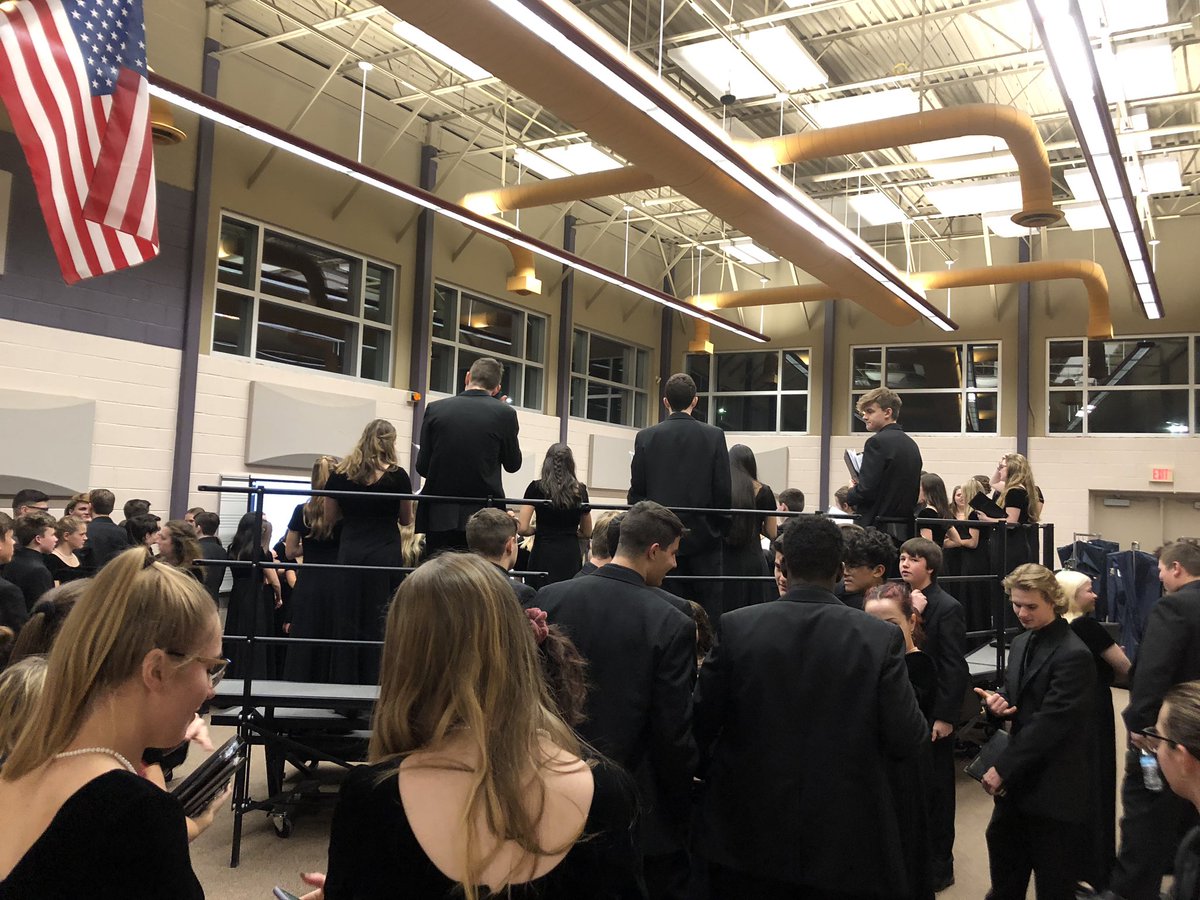 It’s always a joy to experience the pre-performance energy of these tale young men and women in the last moments before the concert begins! Looking forward to a beautiful SCHS choir concert this evening! @weareschs <a href="/rochcommschools/">Rochester Community Schools</a> <a href="/ofcdrdreh/">A. Drehmer</a> <a href="/BrianShelson/">Brian Shelson</a> <a href="/ChuckMay1/">Chuck May</a>