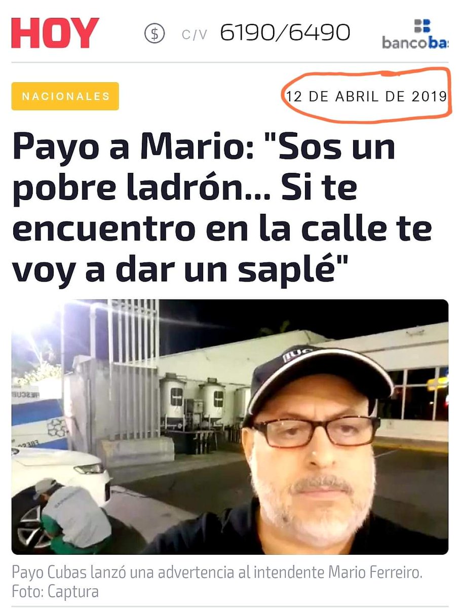 MiGranParaguay's tweet photo. @LuisBareiro Mirar fecha de la nota 👇👇 https://t.co/r6eEaAGMn9