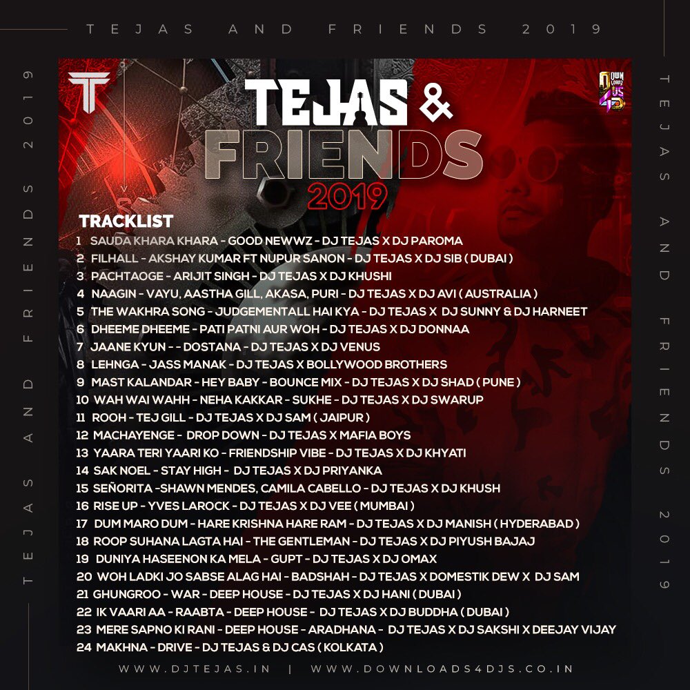 djtejasofficial's tweet photo. Tejas &amp; Friends 2019 ( Out Now ) 
Download Mp3 :- https://t.co/iJJc4U0LwV https://t.co/DPDQrwb28j