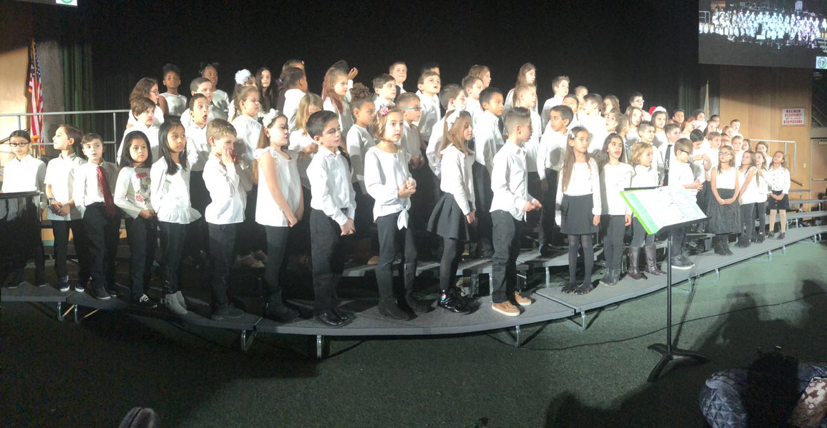 The Junior Chorus taking the stage for the very first time!!! So proud!!! Thank you <a href="/MsHaasMusic/">Stephanie Haas</a> - they sounded fantastic!!!