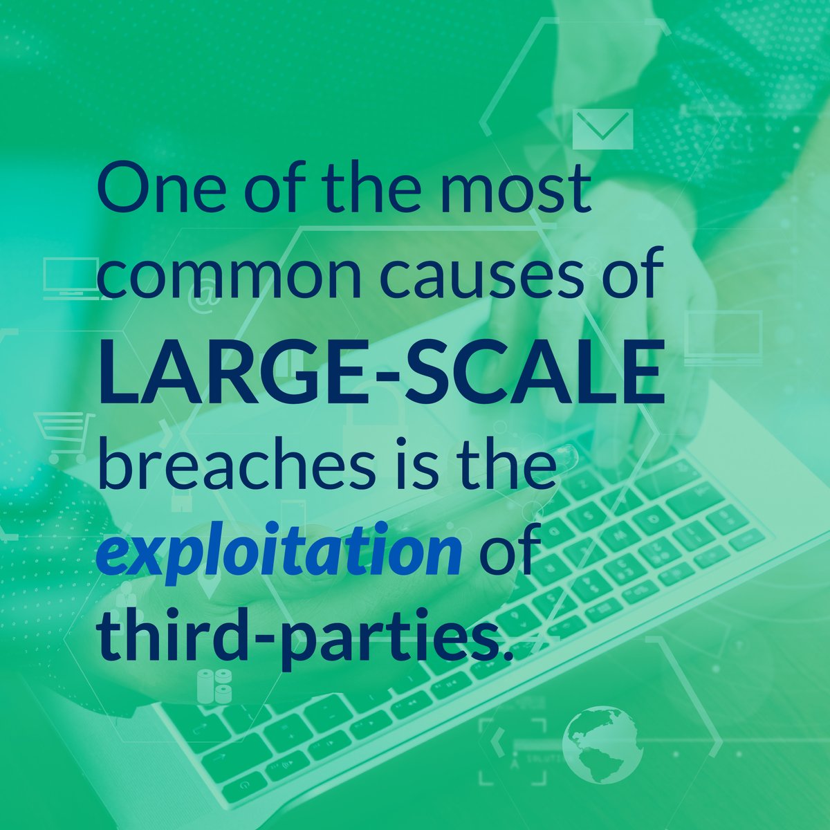 CISOSHARE's tweet photo. Reduce the risk that your third-parties, suppliers, and vendors present to your organization. Put an effective risk management program in place and protect your sensitive data. #security #InfoSec #SecurityPolicies #SecurityProcesses #iot #tech #technology #GDPR #cyber #data #code https://t.co/iMPhqByrZR