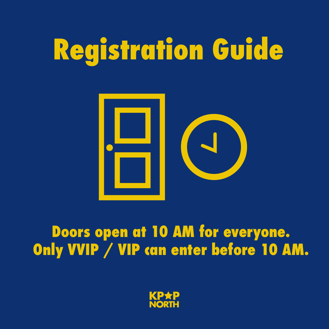 _kpopnorth's tweet photo. Registration guidelines are up! 😉

Registration is open between 10 AM to 8 PM, so feel free to come whenever you like! 👍
But don't come too late, or else you'll be late for concert entry or miss out on some awesome programs~ 😱

See you this Saturday at the MTCC 💗

#KPOPNorth https://t.co/zZnF7x3DC3