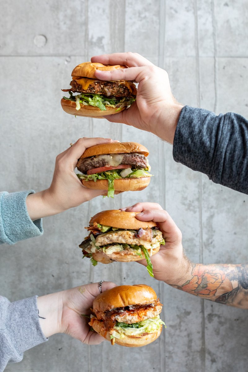 On Dasher, on Dancer, on to Hopdoddy because you forgot to buy a present for your Secret Santa 😬 Get a free burger with $50 gift card purchase! ⁣