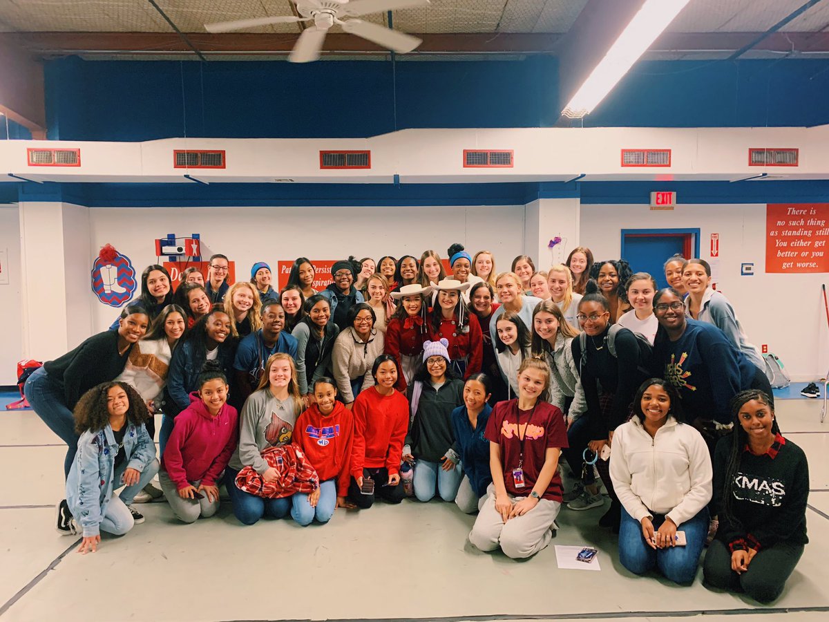 We’re thankful for Kendal and Macie from the <a href="/KCRangerettes/">Kilgore Rangerettes</a> for sharing with us their experiences on Rangerettes 💙 #wbhsstars