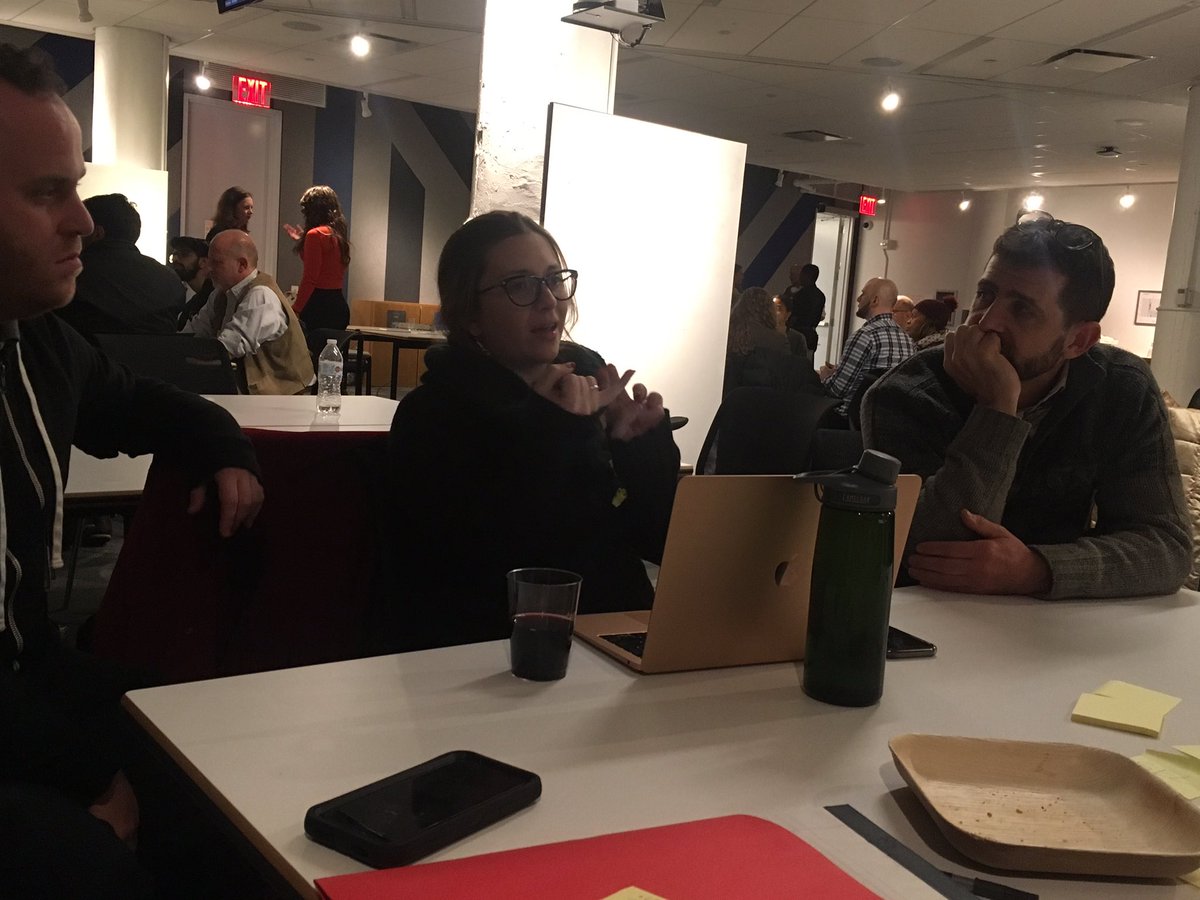 NYC teachers discussing tech tools into curriculum