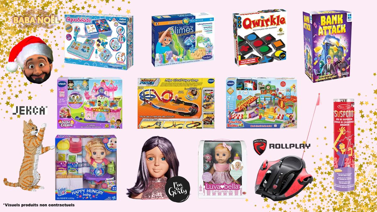 TBT9_W9's tweet photo. #BabaNoel rend Noël féerique ! 🎅🎉 Un immense merci aux fabriquants @Hasbro, #Megableu ,@vtechtoys, #EpochDenfance, @RollPlay, @Jekca, @Sentosphere, @IELLO_France #Smoby https://t.co/U5TRzaFkvV