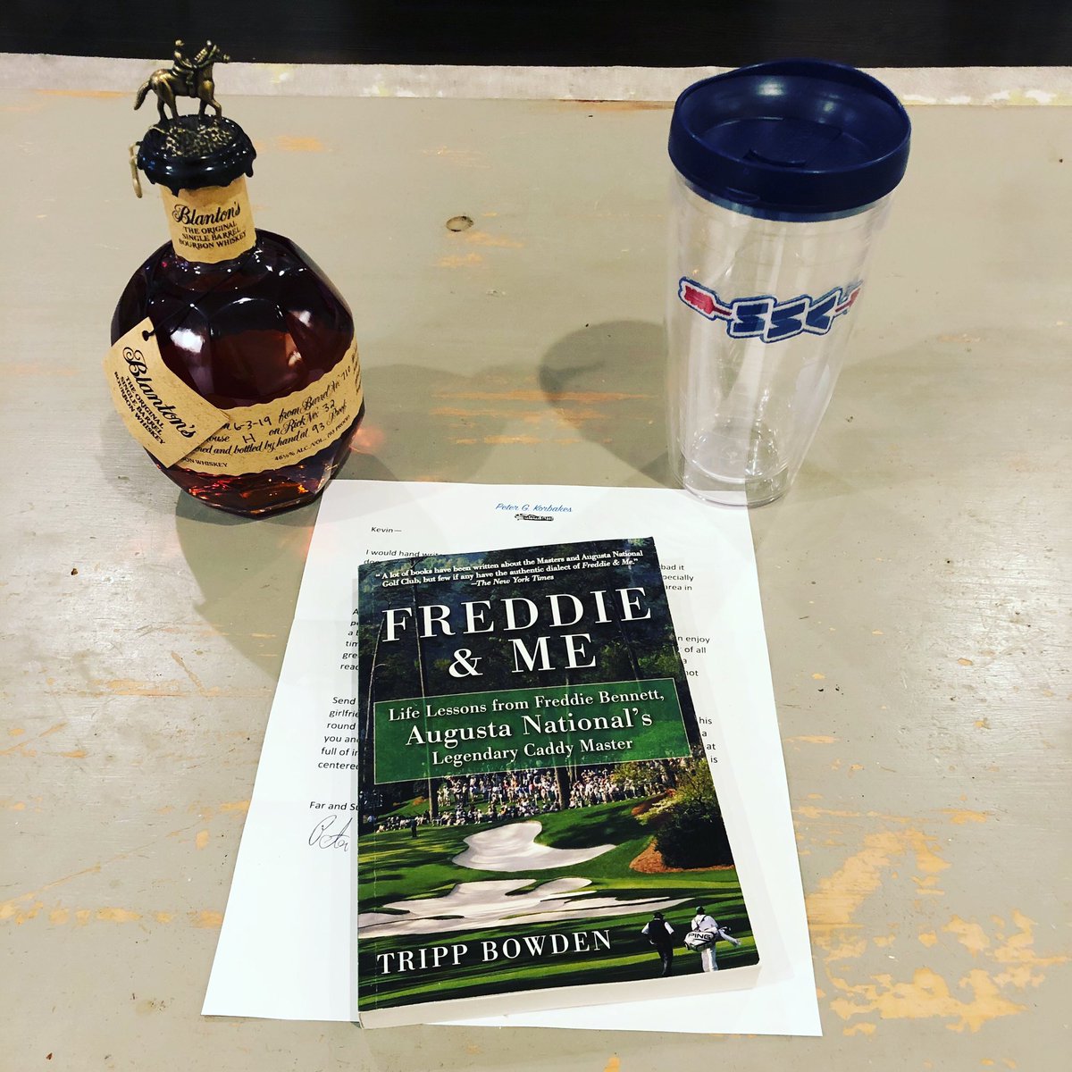 Christmas came early this year, compliments of <a href="/pgkorbs/">Peter K</a>. Really appreciate the thoughtfulness. It’d be hard to find a better golf trip partner. #gentleman #playersclub