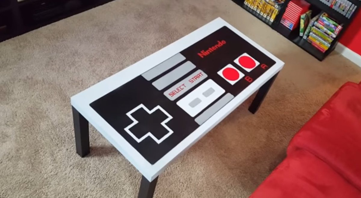 Nes Controller Coffee Table / Https Encrypted Tbn0 Gstatic Com Images Q Tbn And9gctjw6a Nwklh2toggjty4w32d2btgjlm Xim 8rypc Usqp Cau : I saw a few nes tables around the internet and fell in love with the idea.
