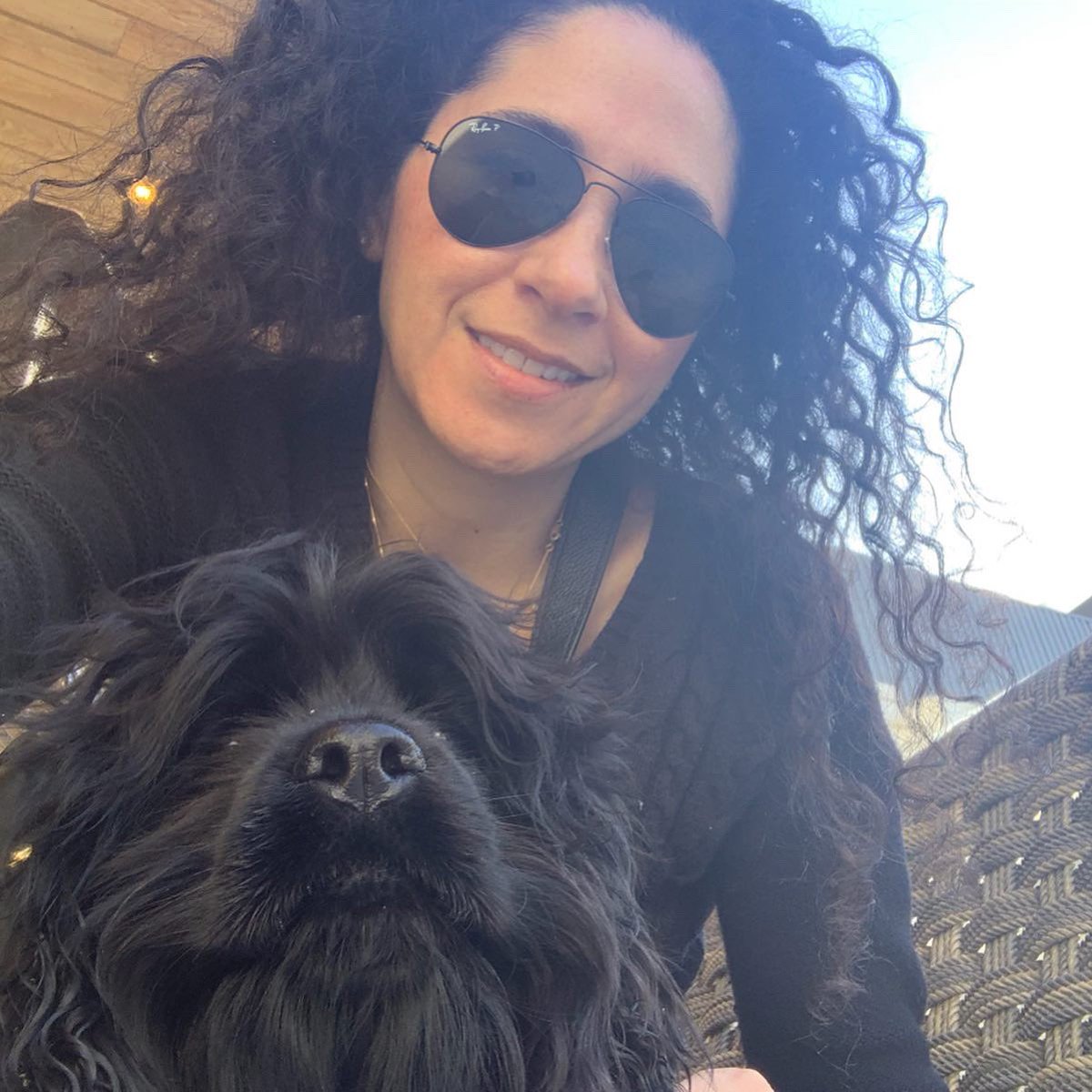 KatrinaMusic's tweet photo. Today was a good day. Who sees the resemblance between me & Sisi?!?
#DogMom #CurlyGirl #LAGirl @ray_ban #BigHairDontCare @miss_jessies #PillowSoftCurls @kevinmurphyhc #EasyRider #ShampooConditioner @redken #DogsLife #CockerSpaniel #Puppy #BabyDog @akcdoglovers #LADog #Spoiled https://t.co/4RrhIFQppN