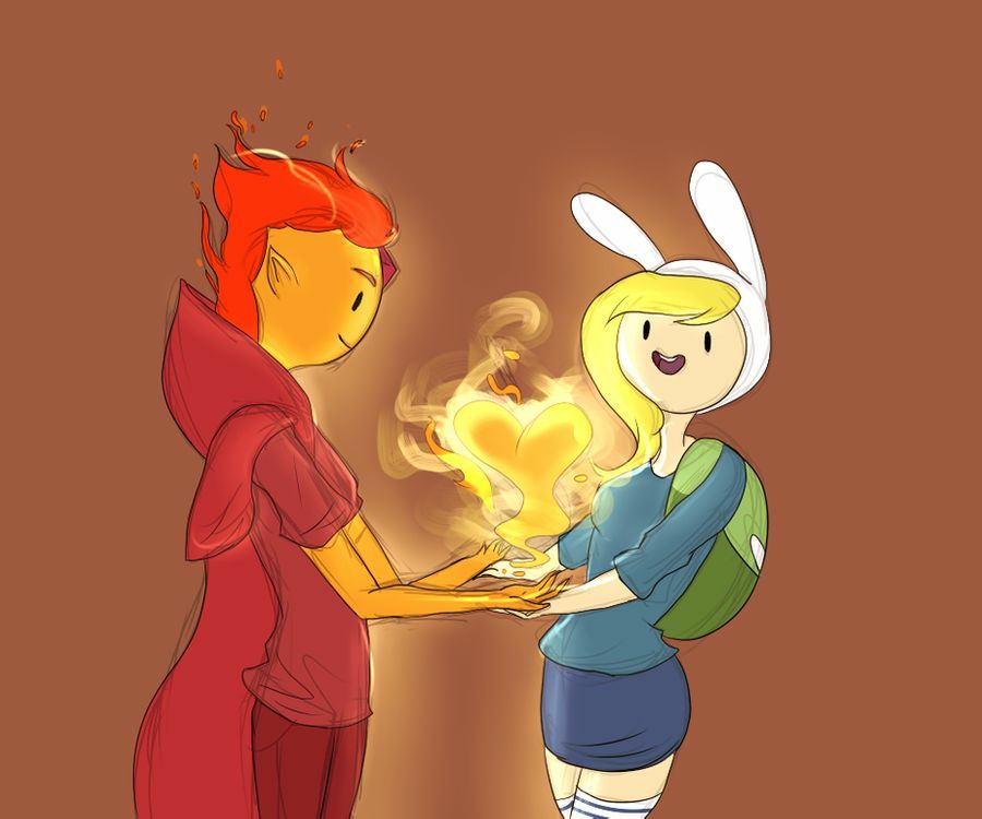 248. Flamionna Characters: Prince Flame/Fionna the human From: Adventure ti...