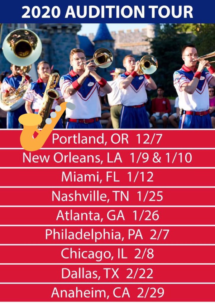 disneycollgbnd's tweet photo. One down... eight to go! See you in N’awlins at the @JazzEdNet conference next month! Sign up now! https://t.co/CDJPbaG3Sx
@YamahaMusicUSA https://t.co/h5YZLsXmaw